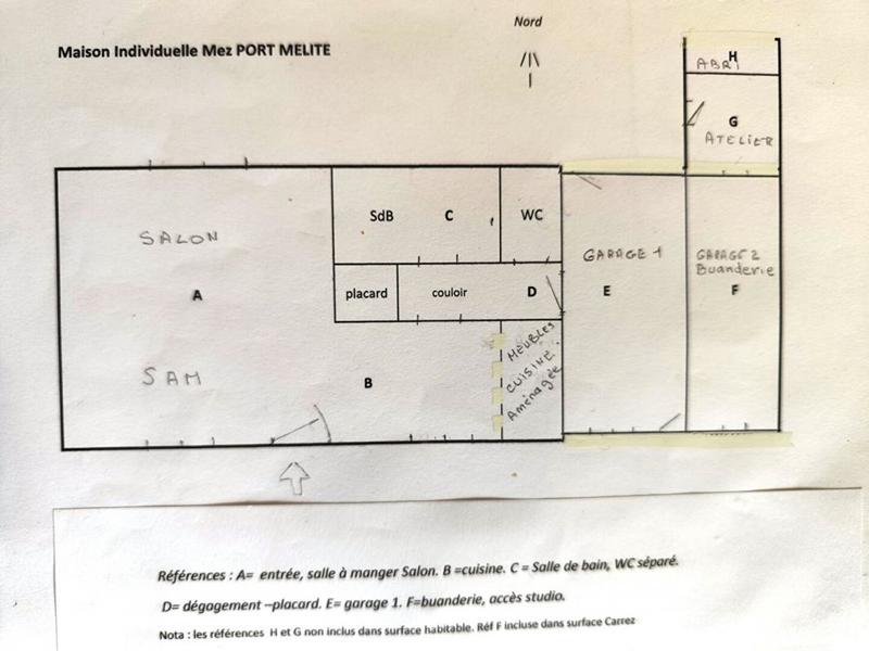 Maison - 77 m² - 5 pièces