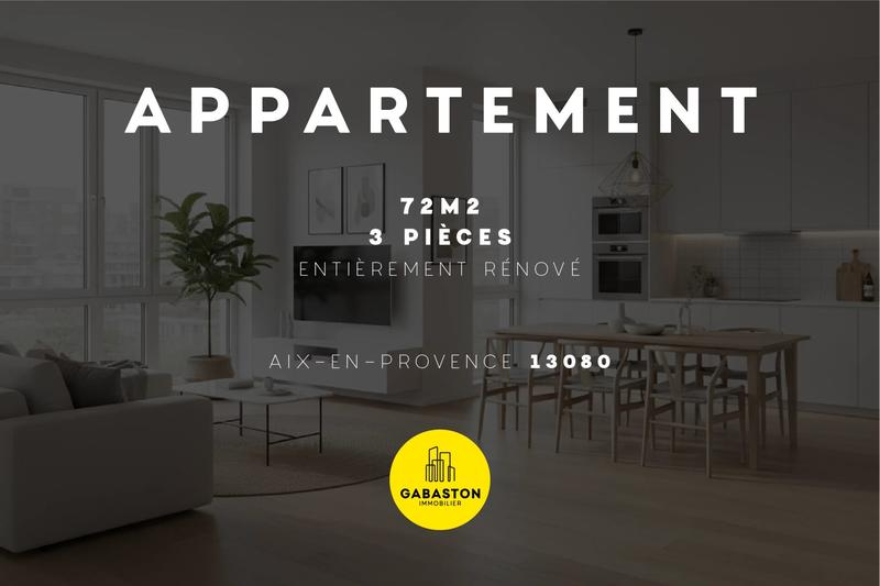 Appartement - 72 m² - 3 pièces