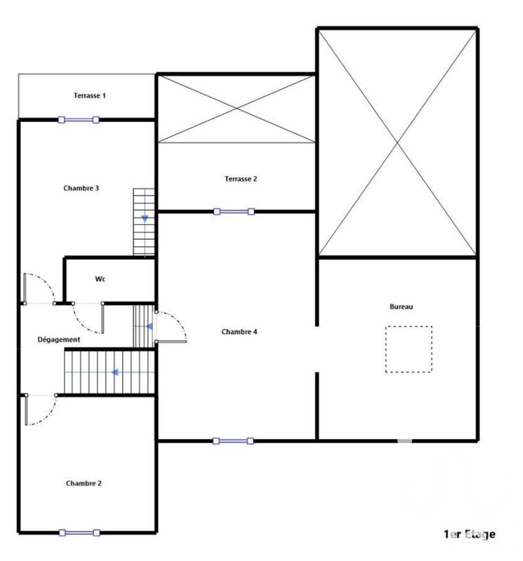 Maison - 110 m² - 5 pièces