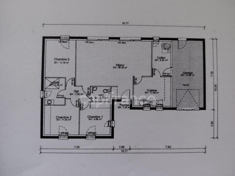 Maison - 100 m² - 5 pièces