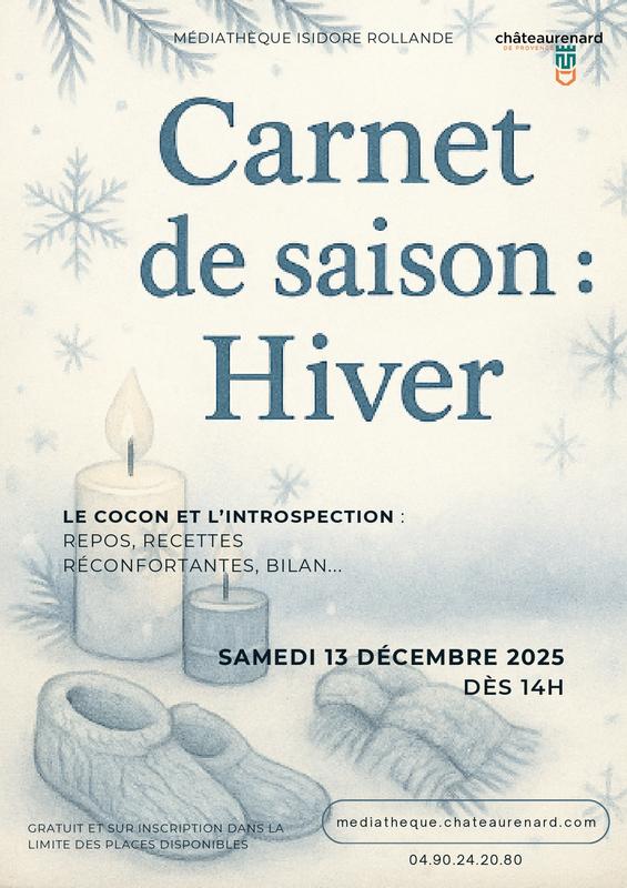 Carnet de saison: Hiver