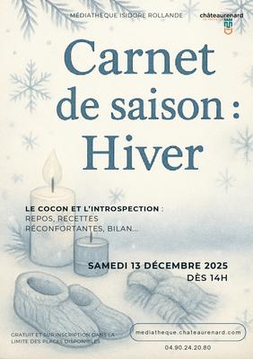 Carnet de saison: Hiver