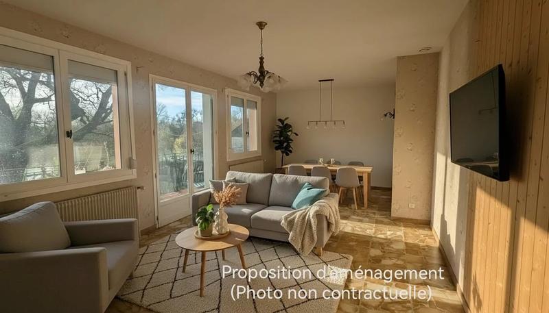 Maison de village - 110 m² - 6 pièces