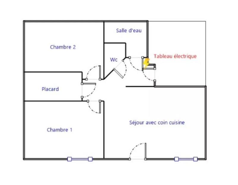 Appartement - 42 m² - 3 pièces