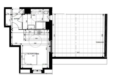 Appartement - 27 m² - 1 pièce