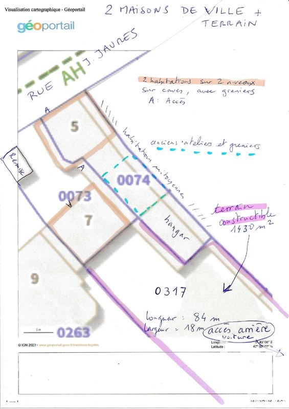 Maison de ville - 178 m² - 9 pièces