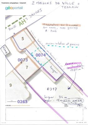 Maison de ville - 178 m² - 9 pièces