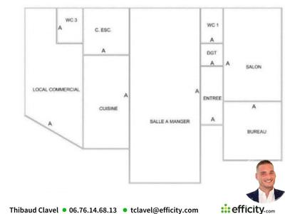 Maison - 170 m² - 8 pièces