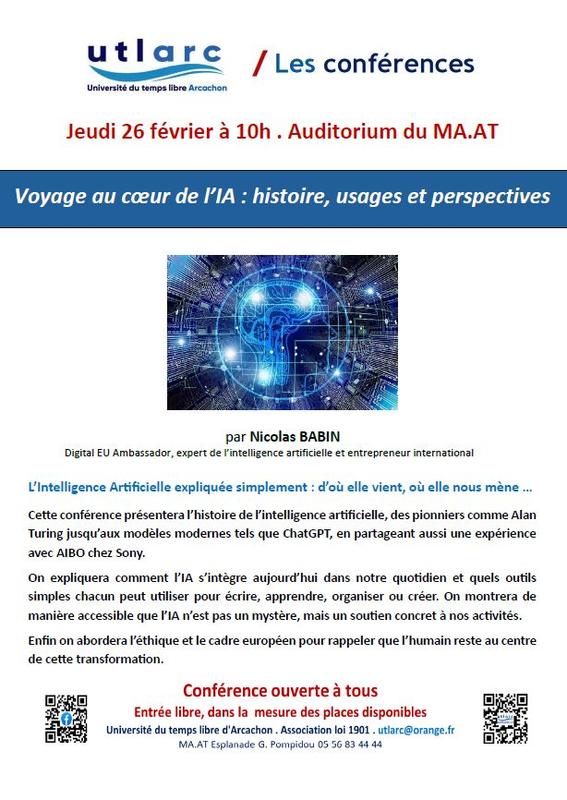 Voyage au coeur de l'Ia : histoire, usages et perspectives