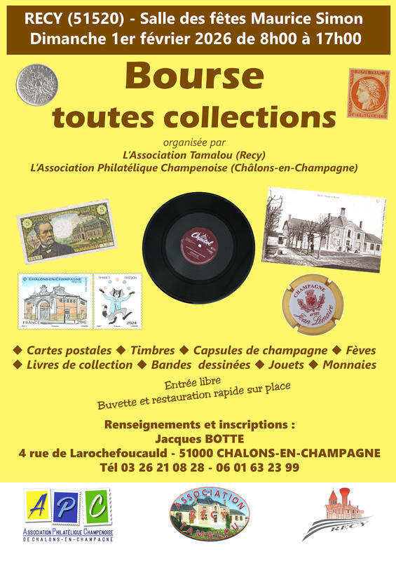 Bourse toutes collections