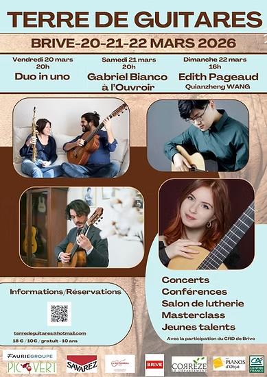 Festival Terres de guitares: Edith Pageaud (L'ouvroir)