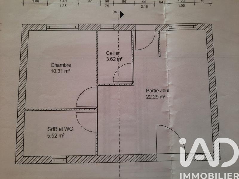 Maison - 42 m² - 2 pièces