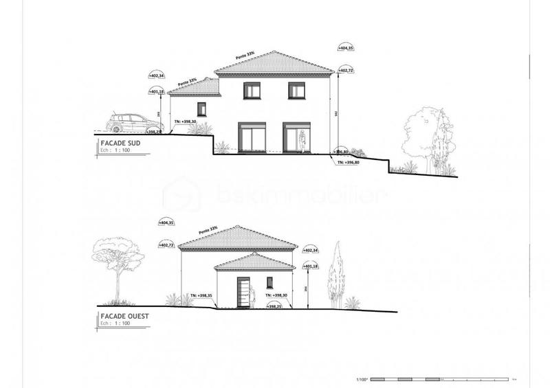 Terrain constructible - 2 300 m²