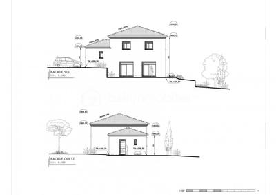 Terrain constructible - 2 300 m²