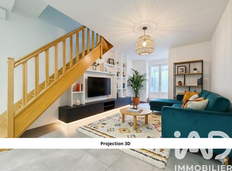 Maison - 98 m² - 4 pièces