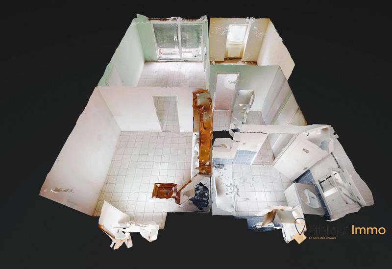 Appartement - 62 m² - 2 pièces