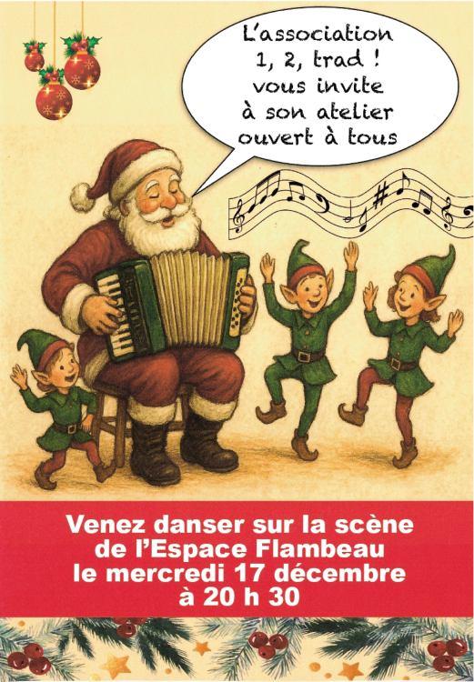 Atelier de Noël ouvert à tous - danses traditionelles