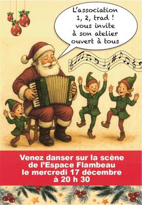 Atelier de Noël ouvert à tous - danses traditionelles
