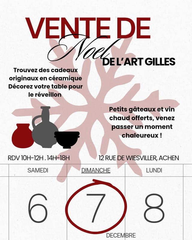 Vente de Noël