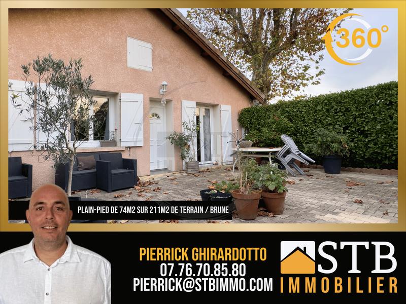 Maison - 74 m² - 4 pièces