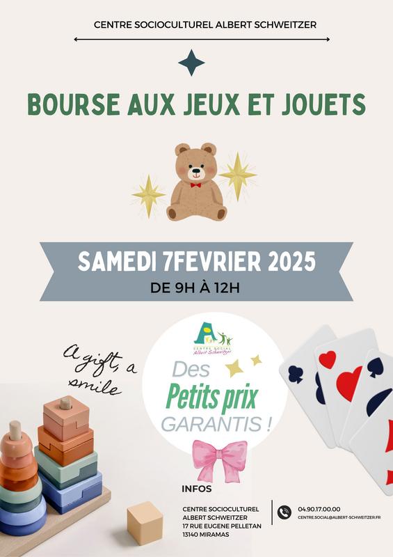 Bourse aux jeux et aux jouets