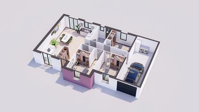 Maison - 78 m² - 5 pièces