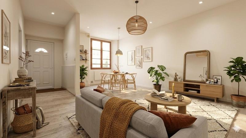 Appartement - 74 m² - 3 pièces