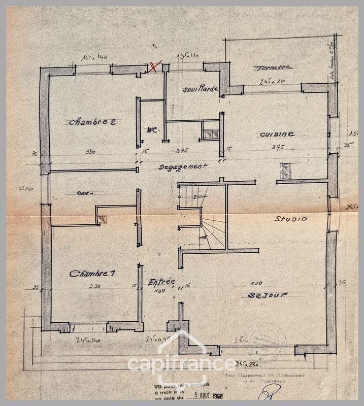 Maison - 124 m² - 6 pièces