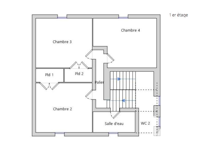 Maison - 84 m² - 6 pièces
