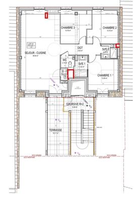 Appartement - 88 m² - 4 pièces