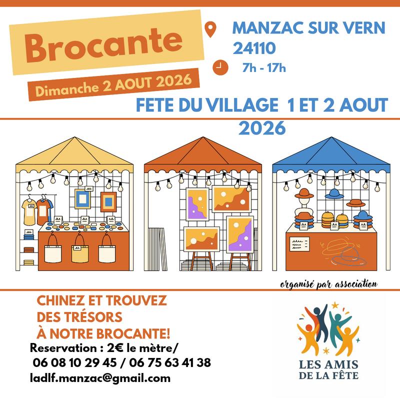 Brocante de la fête du village