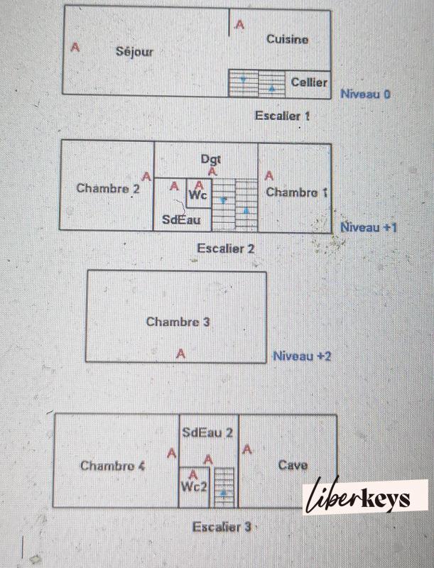 Maison de ville - 109 m² - 4 pièces