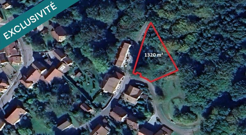 Terrain - 1 320 m²