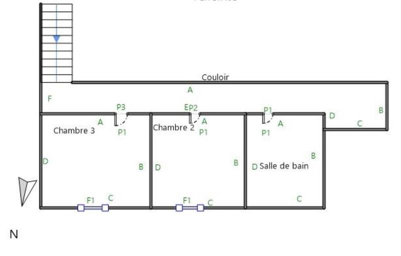 Appartement - 108 m² - 4 pièces