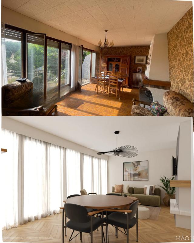 Maison - 136 m² - 5 pièces