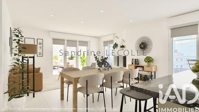 Appartement - 91 m² - 4 pièces