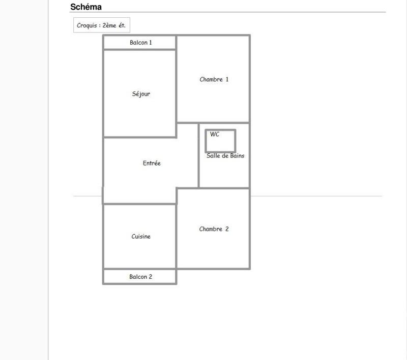 Appartement - 71 m² - 3 pièces