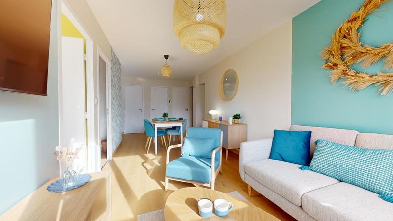 Appartement - 62 m² - 4 pièces