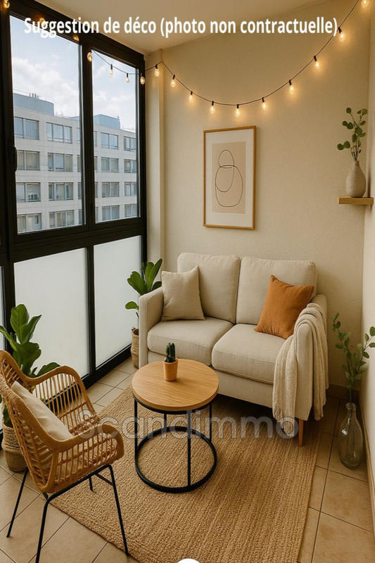 Appartement - 47 m² - 2 pièces