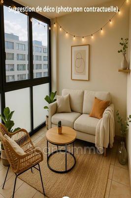 Appartement - 47 m² - 2 pièces