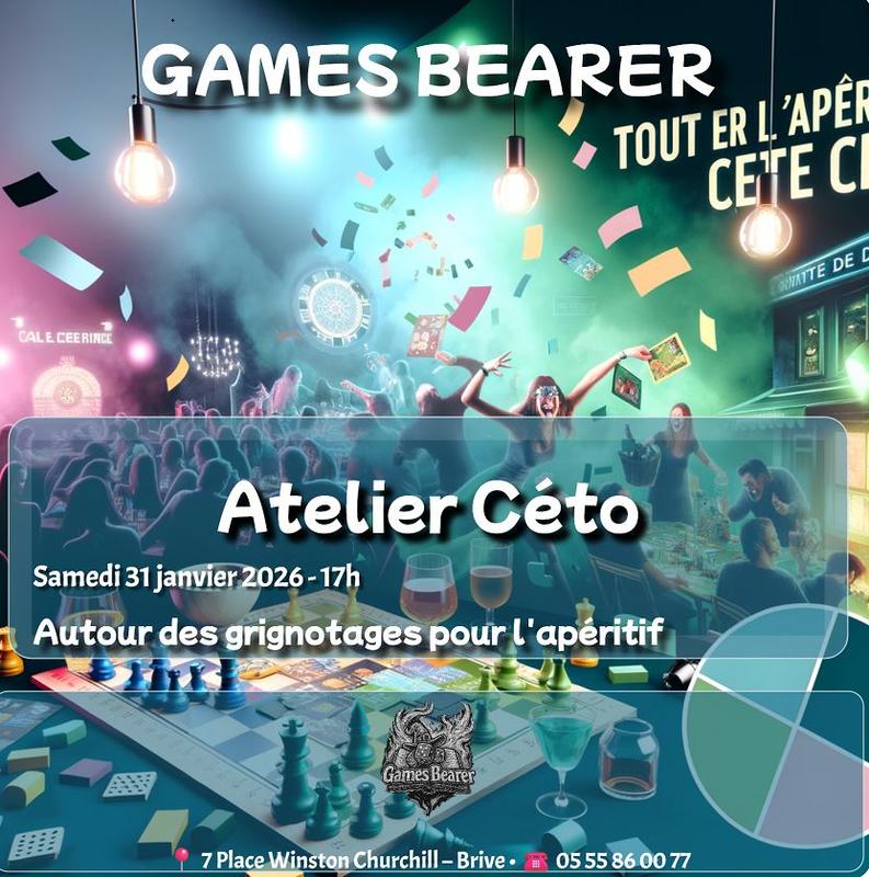 Atelier cuisine "Céto" au Game Bearer