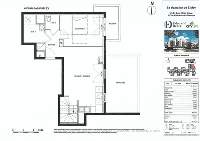 Appartement - 86 m² - 4 pièces