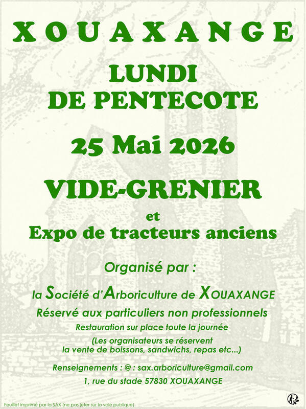 Vide grenier des arboriculteurs