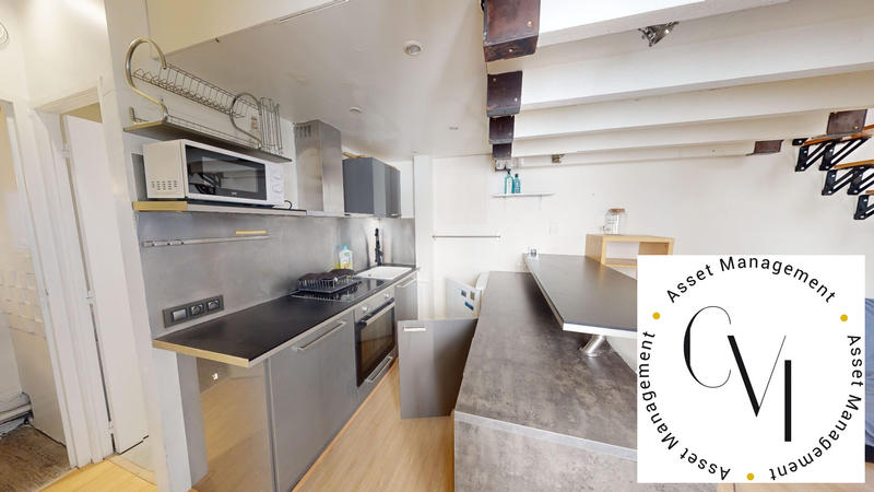 Appartement - 27 m² - 2 pièces