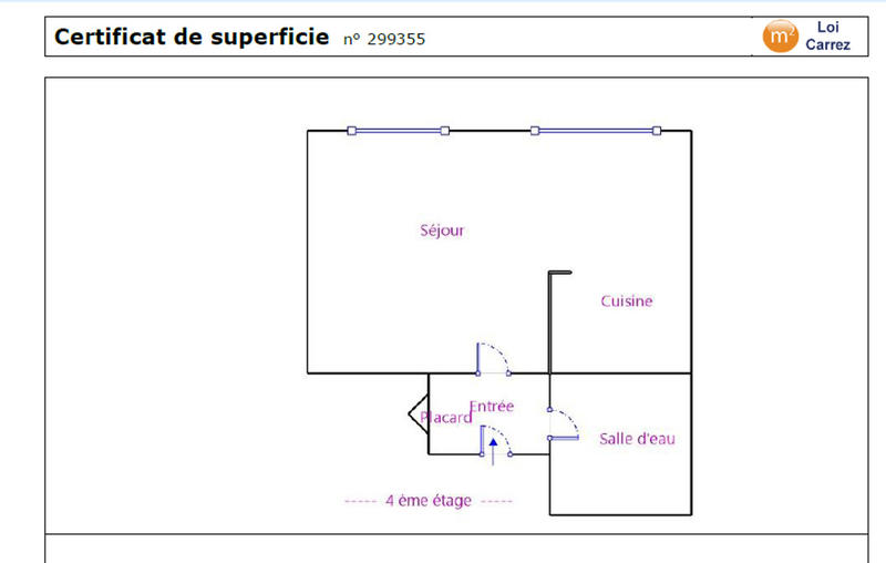 Studio - 25 m² - 1 pièce