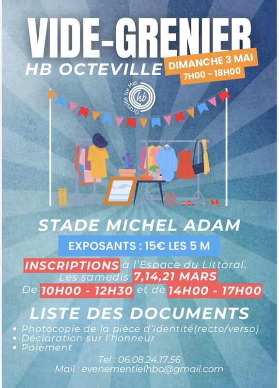 Vide grenier du handball octeville sur mer