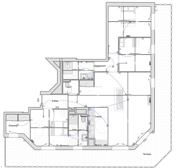 Appartement - 100 m² - 5 pièces