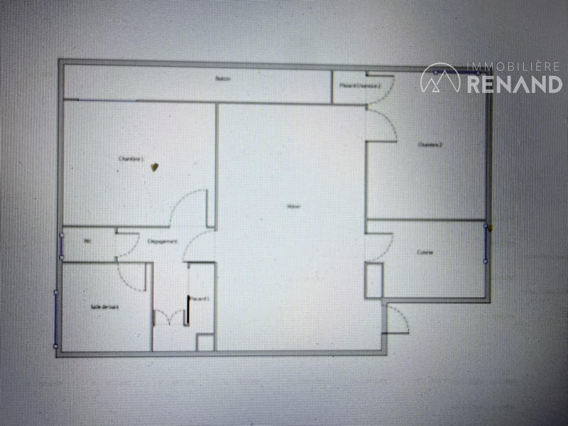 Appartement - 53 m² - 4 pièces