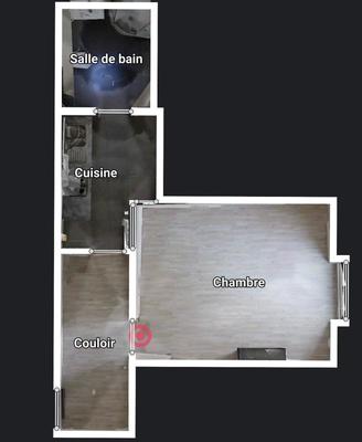 Appartement - 30 m² - 1 pièce