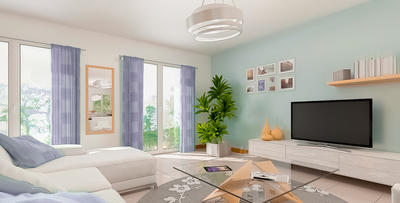 Appartement - 60 m² - 3 pièces